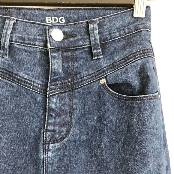 BDG High Rise Seam Jean Ankle Medium Wash 25X29 - Picture 4 of 11